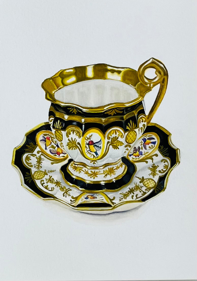 Porcelain Studies - Teacup & Saucer