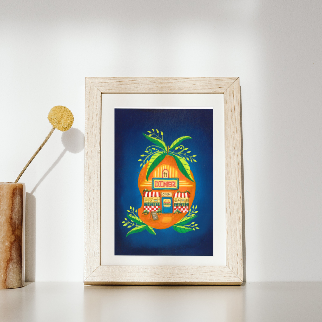 Mango Diner — Glowtown After Dark