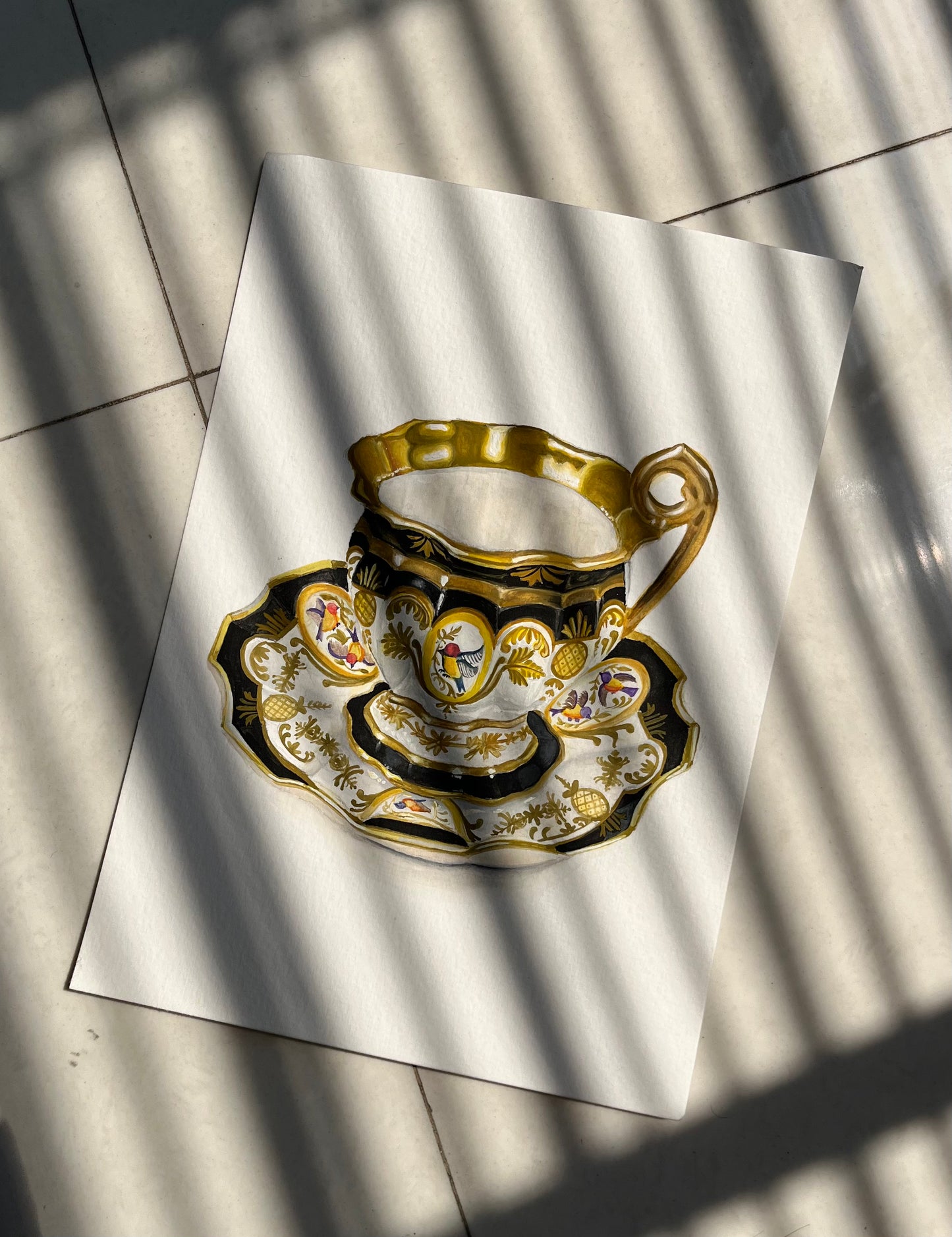 Porcelain Studies - Teacup & Saucer
