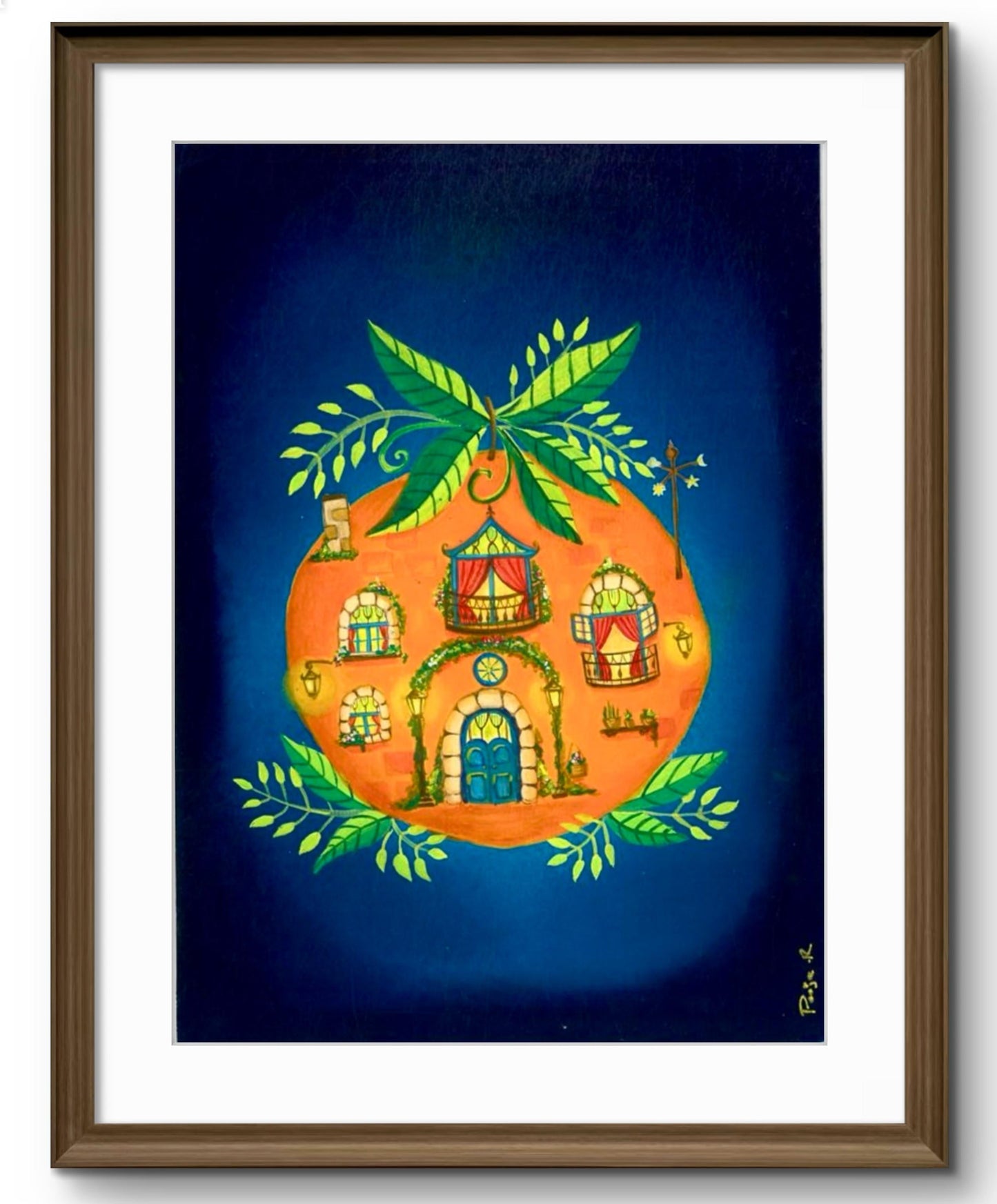 A bright, welcoming home inspired by the warmth of sun-kissed oranges.