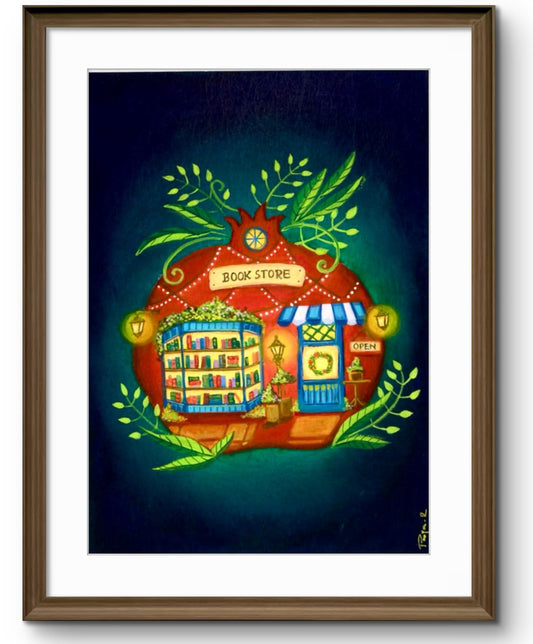 Pomegranate Bookstore — Whimsy Street Shops (Print)